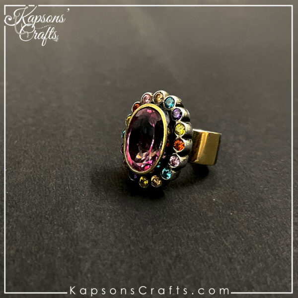 Multicolor Gemstone Ring