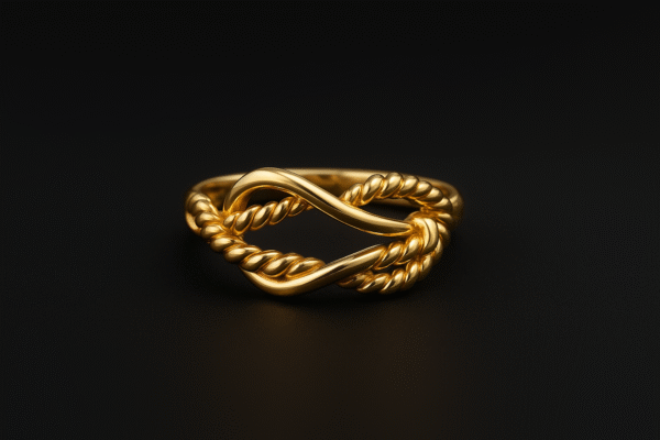 Gold Plated Sterling Silver Ring